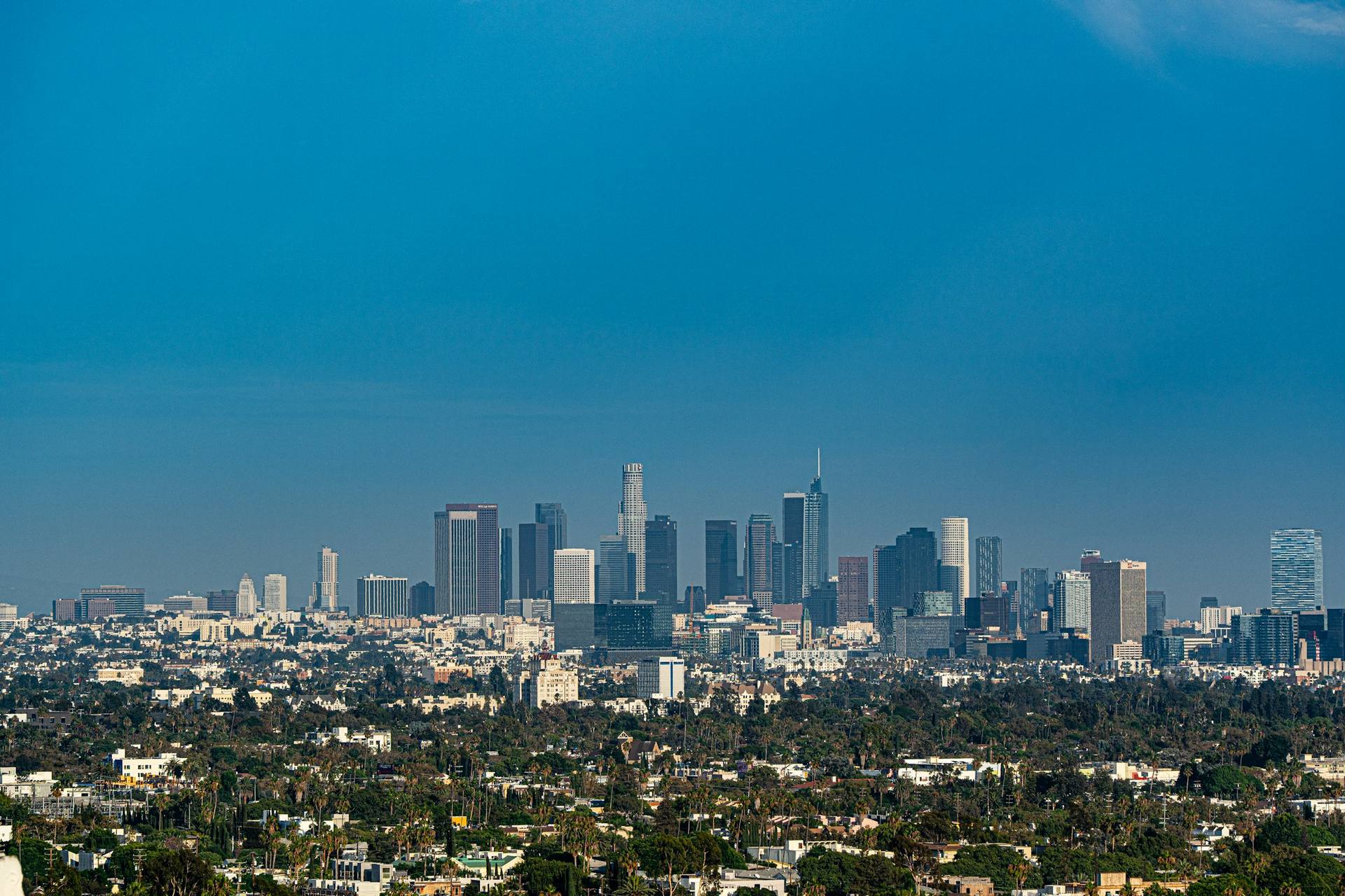 Downtown Los Angeles skyline — WIN buys CPA practices across California from its Los Angeles base